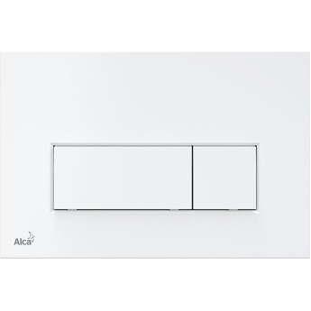 Кнопка управления ALCAPLAST THIN M570 для скрытых систем инсталляции, белый